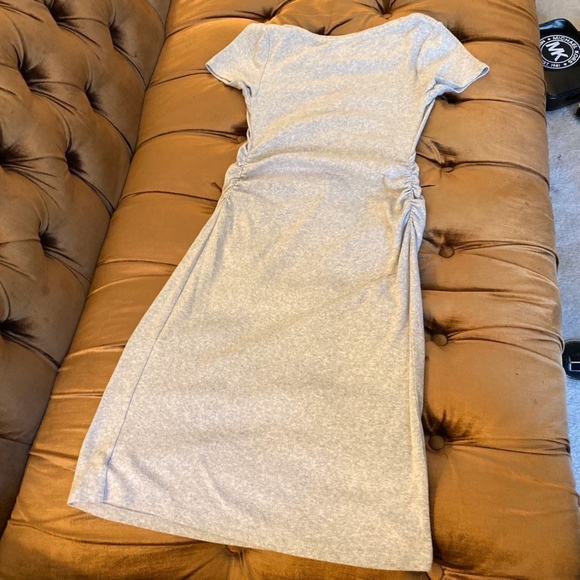 2/$22 Maternity Tee Shirt Dress - Picture 7 of 8